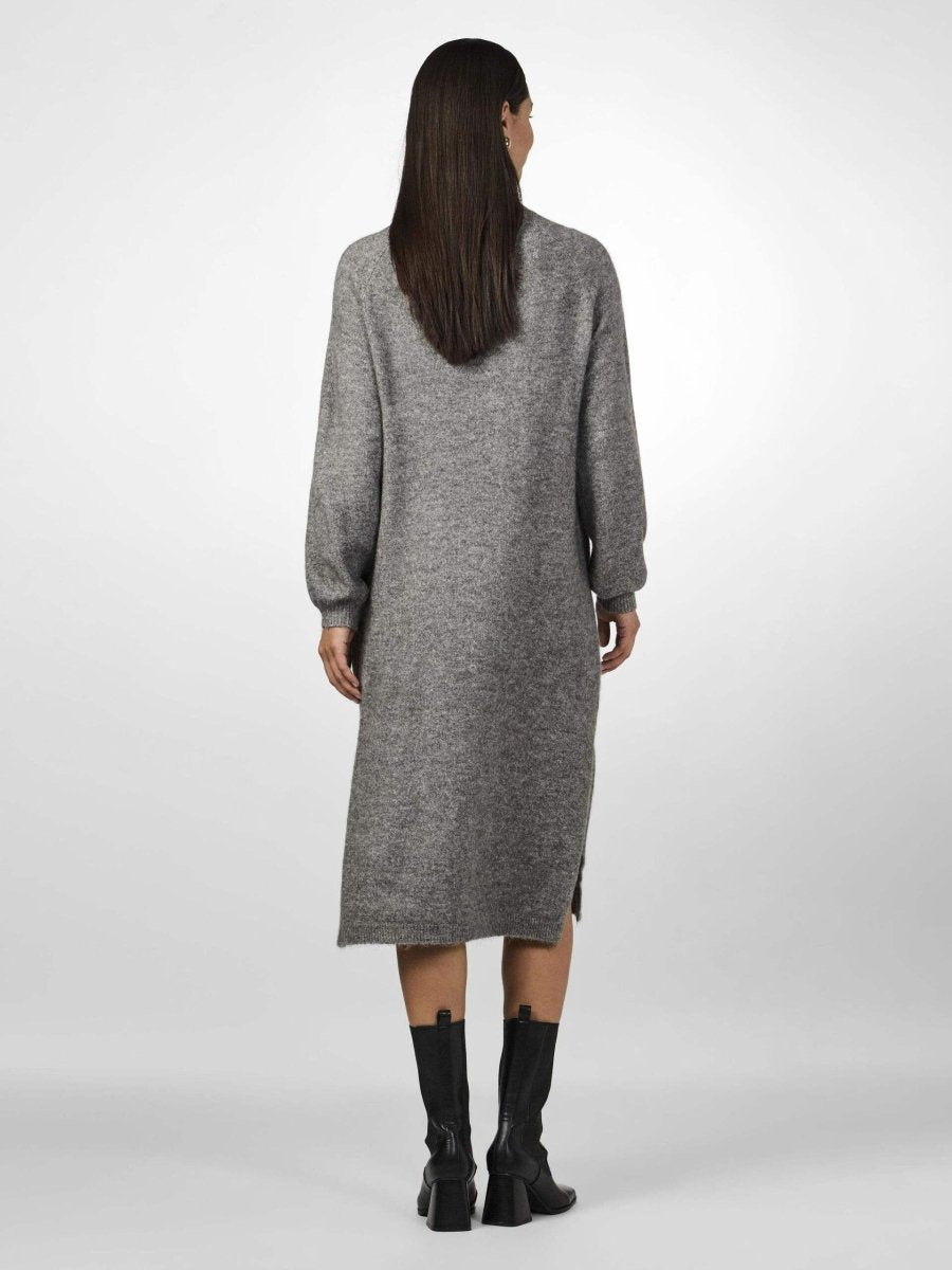 Yasbalis Ls Funnel Knit Dress Noos - AW24 - koop Jurken van Y.A.S bij Meisjes Brugge