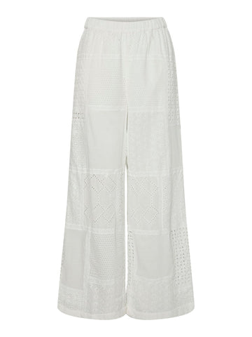 Yasberlo Hw Lace Trousers - Fest - koop Broeken van Y.A.S bij Meisjes Brugge