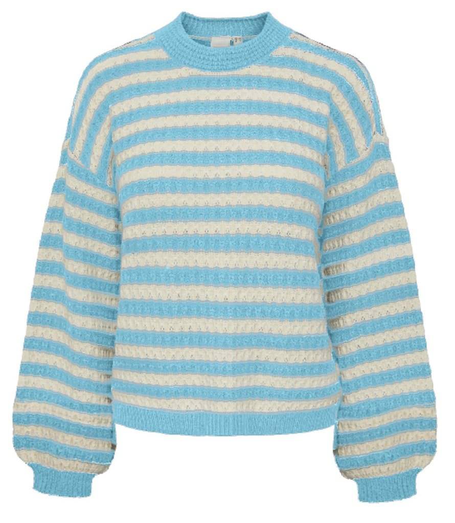 Pulls - Yasblues Ls Knit Pullover van Y.A.S