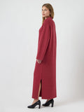 Yaselma Ls Long Knit Dress Noos - AW25 van Y.A.S – Jurken voor dames | Meisjes Brugge