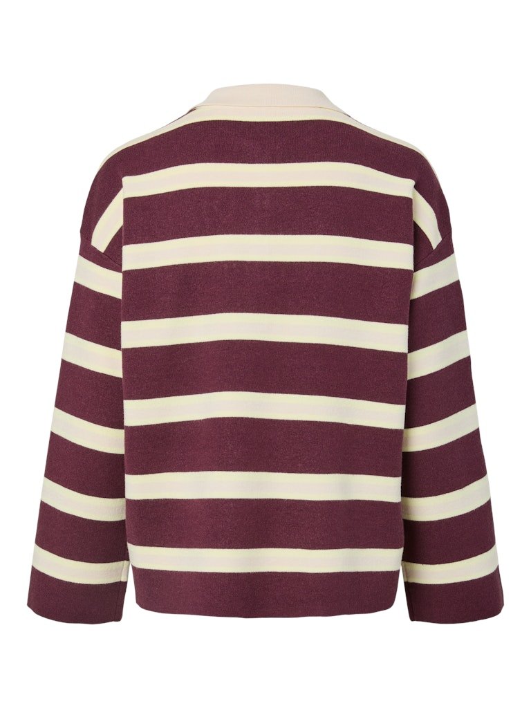 Yasisabell Ls Polo Knit Pullover - D2D - koop Pulls van Y.A.S bij Meisjes Brugge