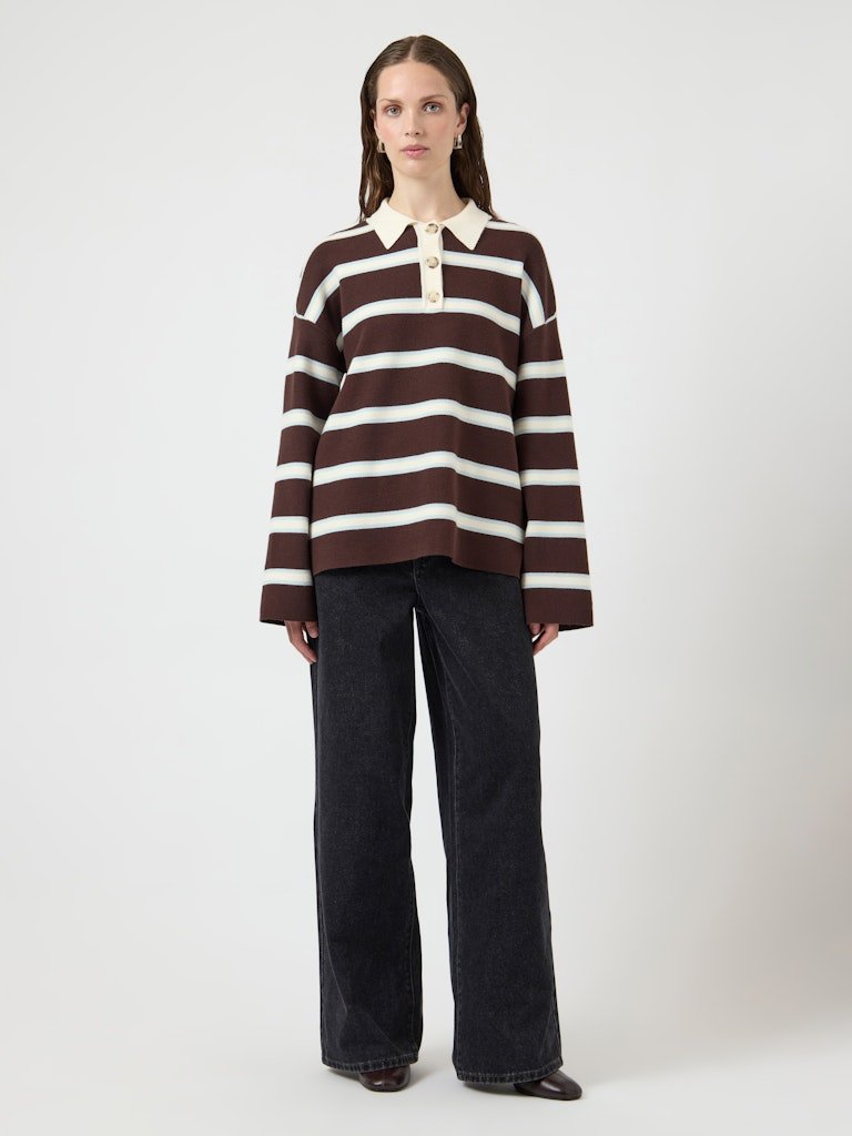 Roze Y.A.S. Coltrui YASMARLIA LS CABLE KNIT PULLOVER Roze Y.A.S. Coltrui YASMARLIA LS CABLE KNIT PULLOVER