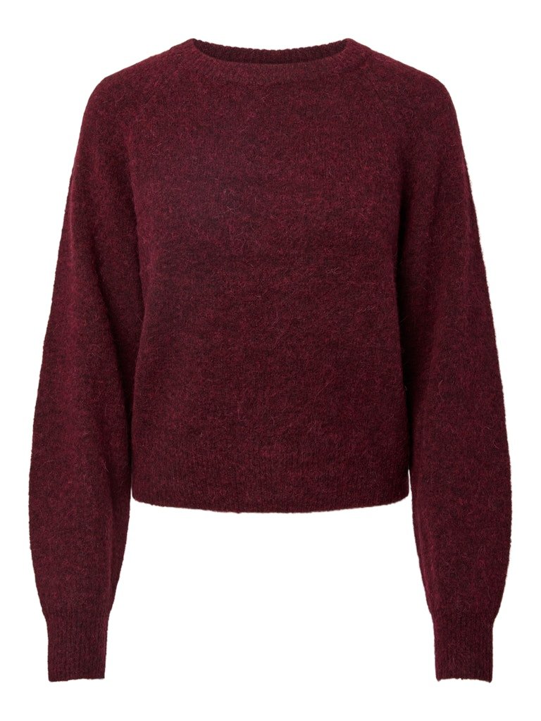 Pulls - Yasjohi Ls Wool Blend Pullover Noos van Y.A.S