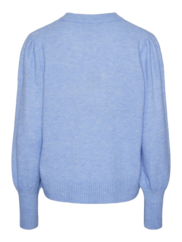 Vista Blue Pulls - Yasjuva Ls Knit Pullover van Y.A.S