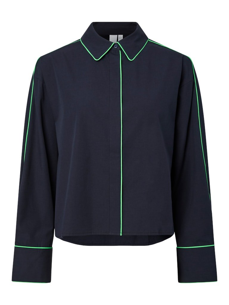 Yaslee Ls Piping Shirt - Ex van Y.A.S – Shirts voor dames | Meisjes Brugge