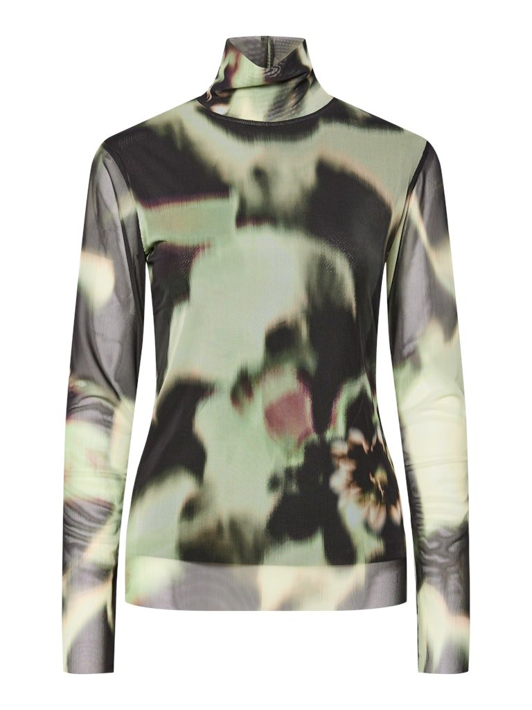 Dark olive Tops - Yaslomi High Neck Ls Top New van Y.A.S