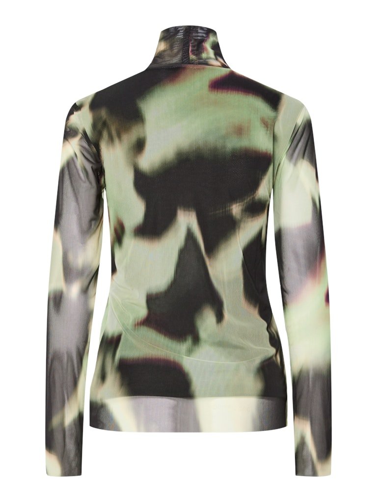 Dark olive Tops - Yaslomi High Neck Ls Top New van Y.A.S