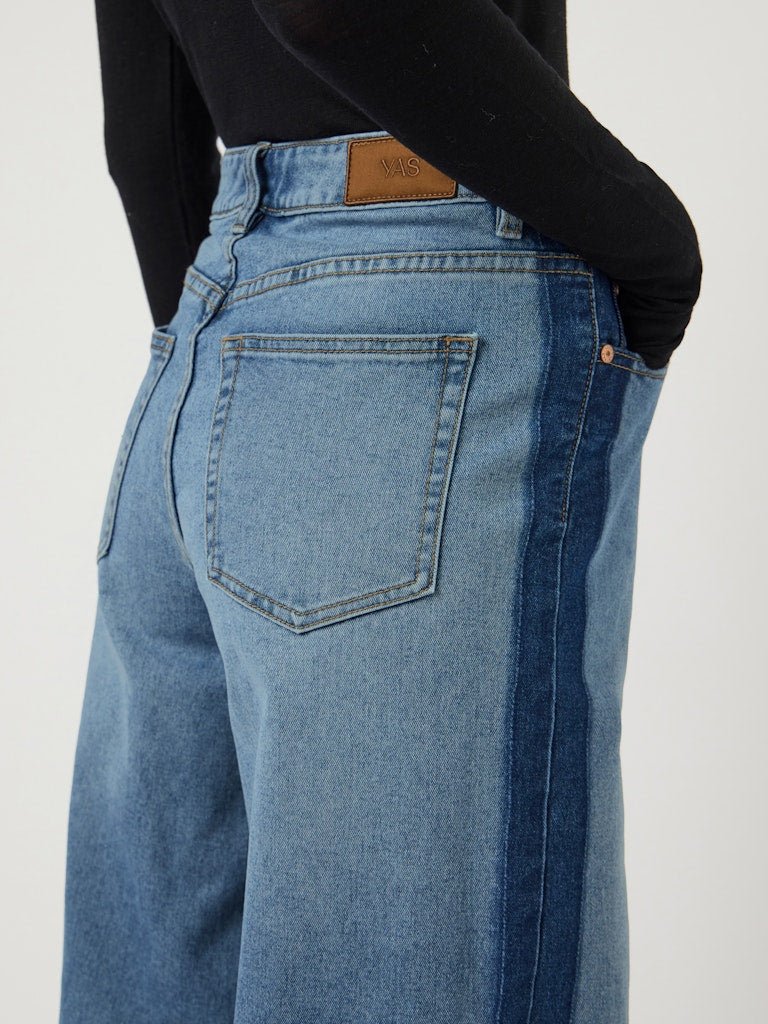 Yaspamela Hw Wide Jeans - D2D – Jeans voor dames in kleur | Meisjes