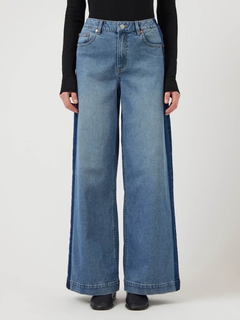 Yaspamela Hw Wide Jeans - D2D – Jeans voor dames in kleur | Meisjes