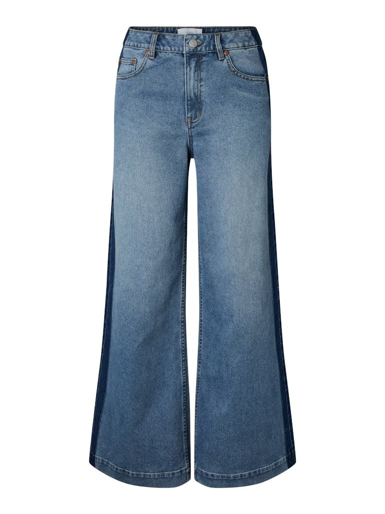 Yaspamela Hw Wide Jeans - D2D – Jeans voor dames in kleur | Meisjes