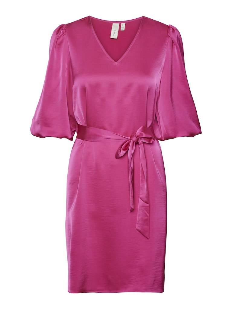 Raspberry Rose Jurken - Yaspastella 3/4 Dress van Y.A.S