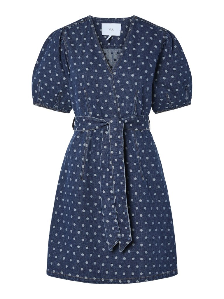 Yasprikka 2/4 Denim Dress - koop Jurken van Y.A.S bij Meisjes Brugge