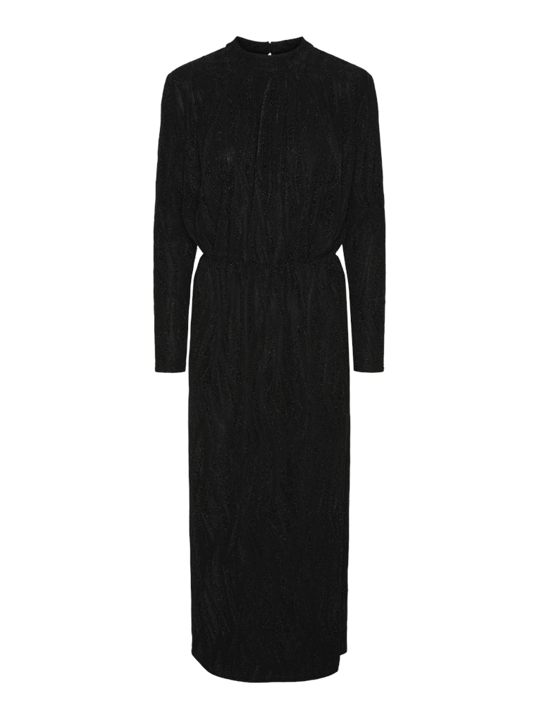 Black Jurken - Yasyen Ls Long Dress van Y.A.S