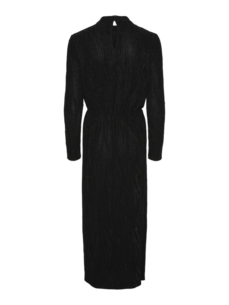 Black Jurken - Yasyen Ls Long Dress van Y.A.S