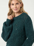 40% Ponderosa pine Pulls - Yaszuma Ls Wool Blend Knit Pullover Noos van Y.A.S