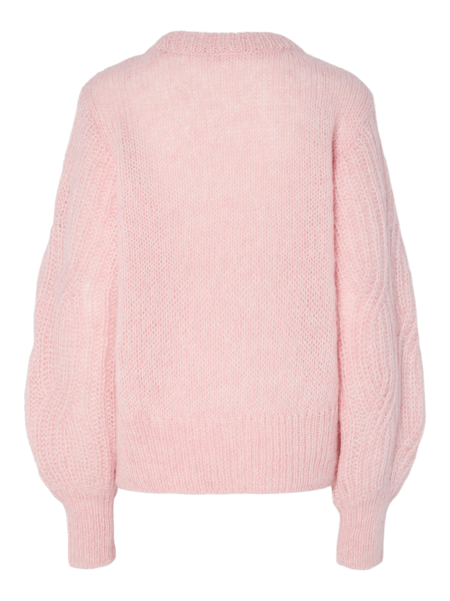 Pulls - Yaszuma Ls Wool Blend Knit Pullover Noos van Y.A.S