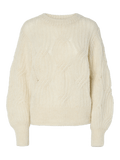 Pulls - Yaszuma Ls Wool Blend Knit Pullover Noos van Y.A.S