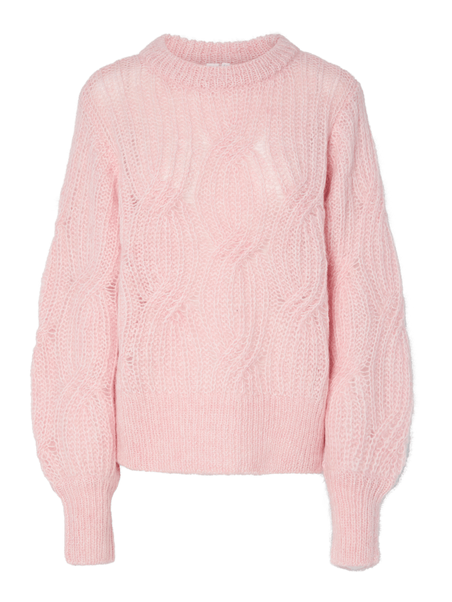 Pulls - Yaszuma Ls Wool Blend Knit Pullover Noos van Y.A.S