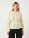 Pulls - Yaszuma Ls Wool Blend Knit Pullover Noos van Y.A.S