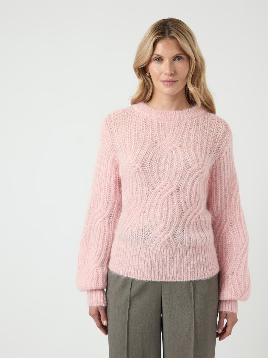 70% Yaszuma Ls Wool Blend Knit Pullover Noos van Y.A.S – Pulls voor dames | Meisjes Brugge