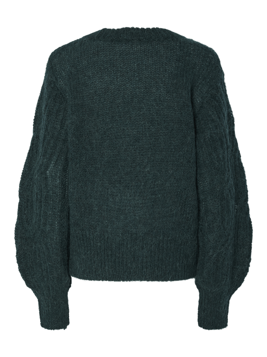 Pulls - Yaszuma Ls Wool Blend Knit Pullover Noos van Y.A.S