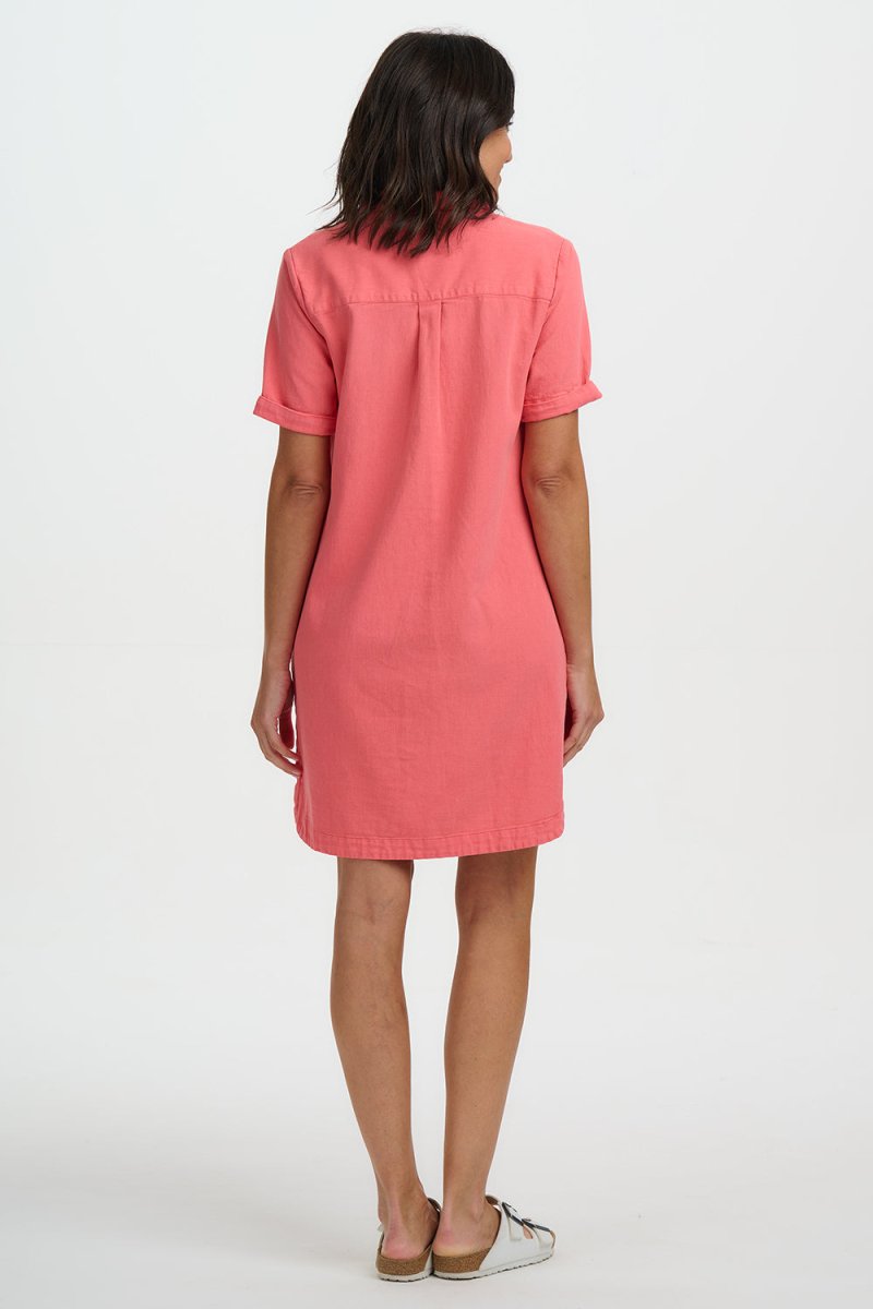 Zoe Mini Shirt Dress ss26 van Sugarhill Boutique – Jurken voor dames | Meisjes Brugge