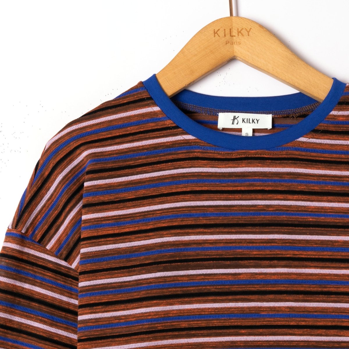 zp1116 striped longsleeve van Kilky – T-shirts voor dames | Meisjes Brugge