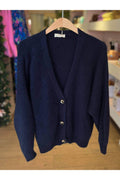 navy one size Cardigans - 20255 Button Cardigan van Mika Elles