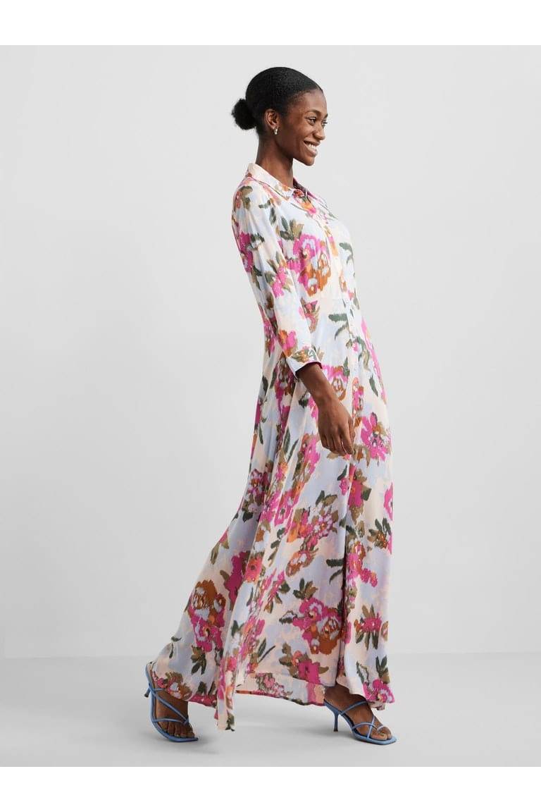 Yassavanna Long Shirt Dress Noos (verschillende prints)- koop Jurken van Y.A.S. bij Tweemeisjes