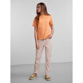 30% Pcria Ss Fold Up Solid Tee Noos Bc van Pieces – T-shirts voor dames | Meisjes Brugge