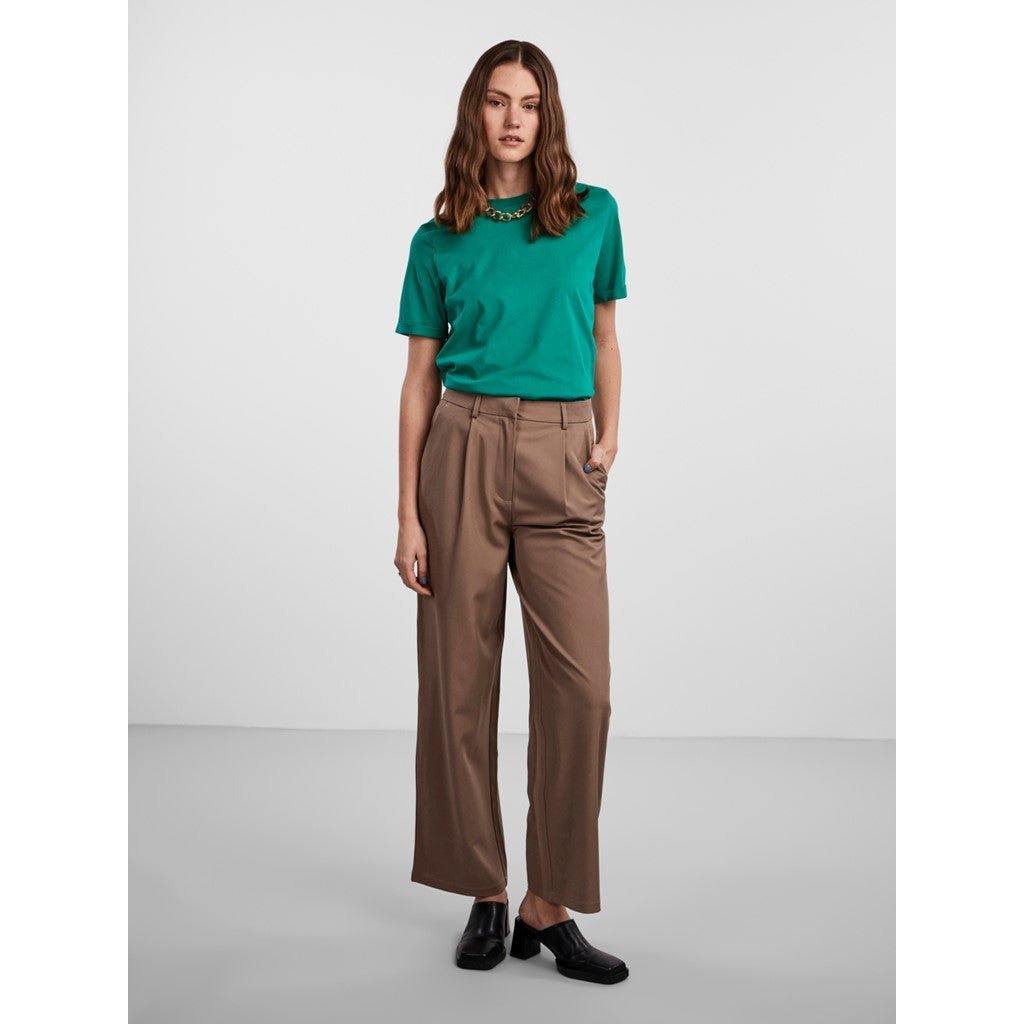 30% Pcria Ss Fold Up Solid Tee Noos Bc – T-shirts voor dames in kleur | Meisjes