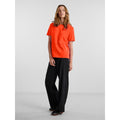 30% Pcria Ss Fold Up Solid Tee Noos Bc van Pieces – T-shirts voor dames | Meisjes Brugge