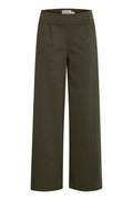 Broeken - 40% Ihkate Sus Long Wide Pants 2 aw23 van Ichi