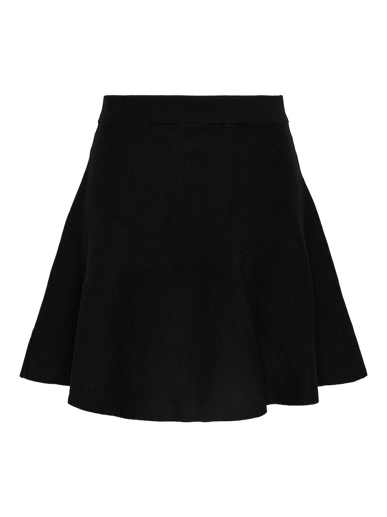 40% Yasfonny Hw Knit Skirt Noos black - koop Rokken van Y.A.S bij Meisjes Brugge