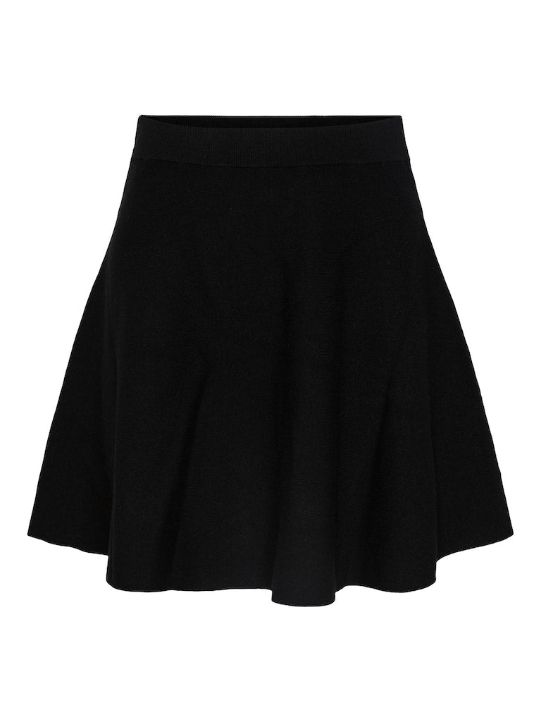 40% Yasfonny Hw Knit Skirt Noos black - koop Rokken van Y.A.S bij Meisjes Brugge