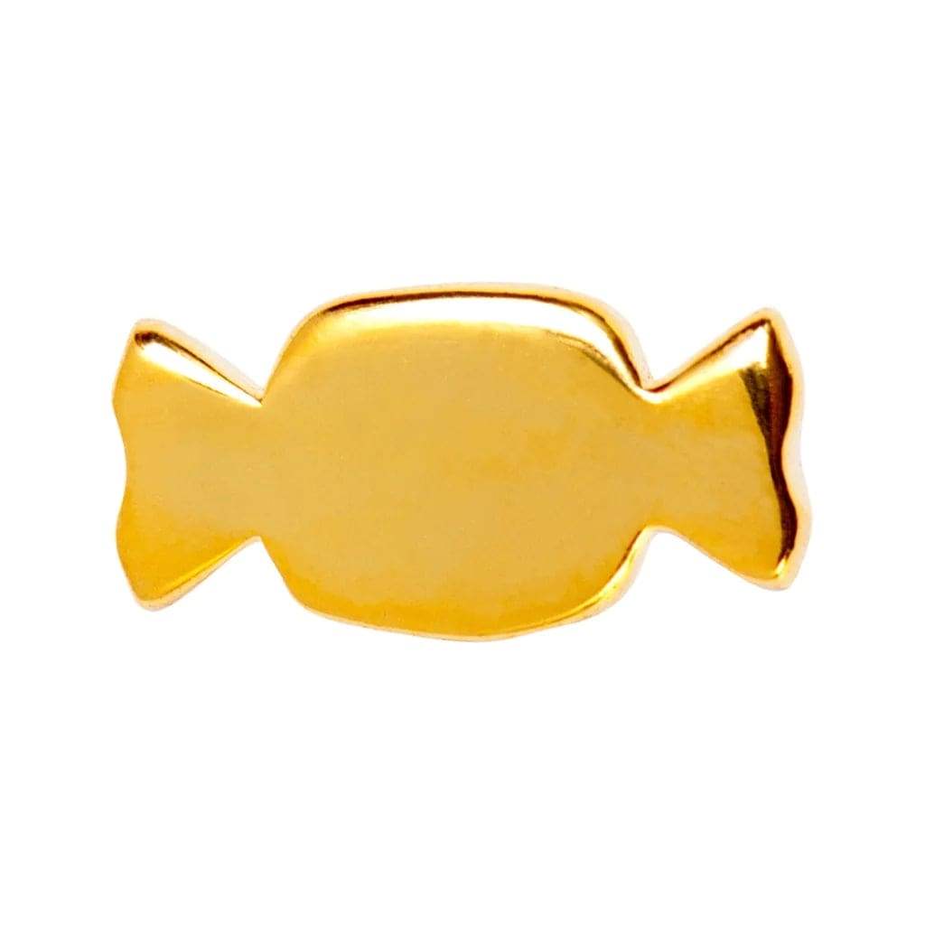 Gold Plated OS Juwelen - Bonbon 1 Pcs - Enamel van Lulu Copenhagen