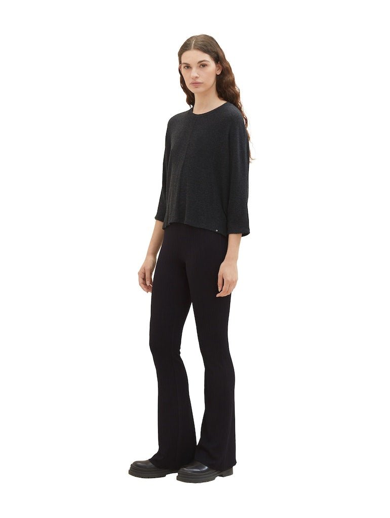 cozy rib batwing- koop Tops van Tom Tailor bij Tweemeisjes