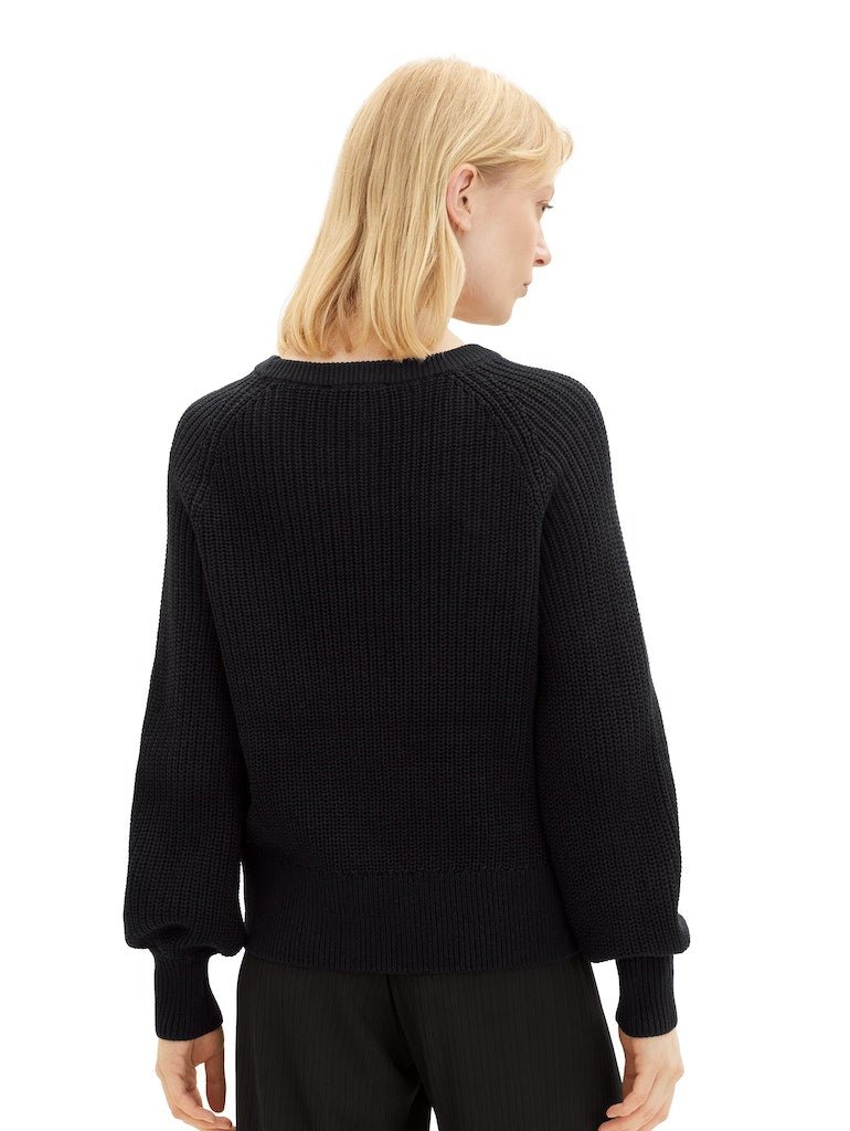 crew neck pullover- koop Pulls van Tom Tailor bij Tweemeisjes