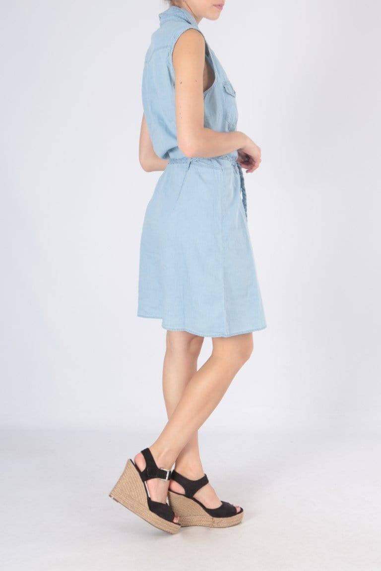 D829 Summer jeans dress van R.Display – Jurken voor dames | Meisjes Brugge