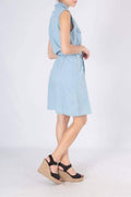 Jurken - D829 Summer jeans dress van R.Display