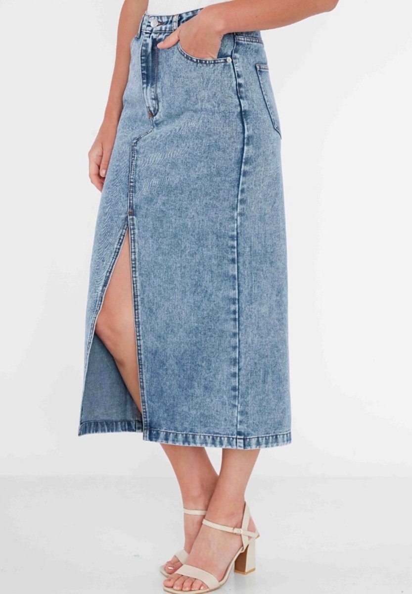 Eliza Jeans skirt- koop Rokken van Twee Meisjes bij Tweemeisjes