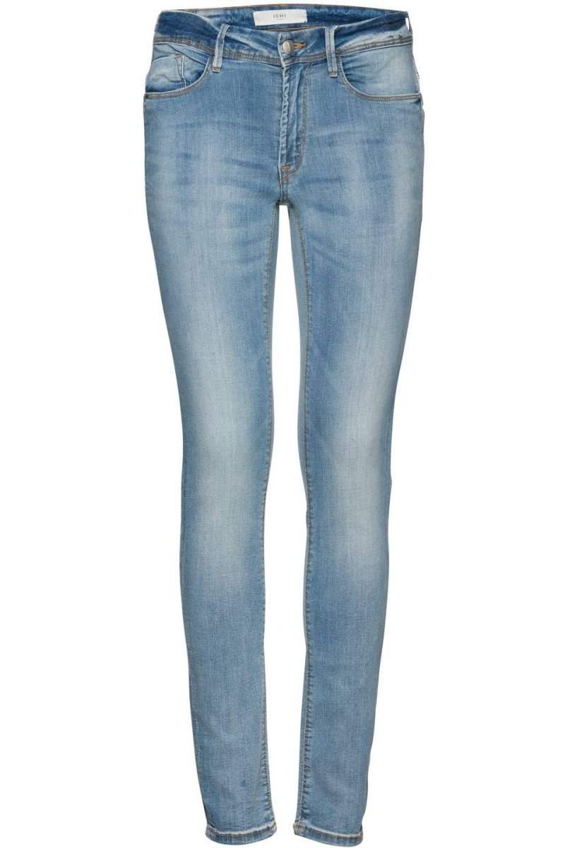 Jeans - Erin Izaro Light Blue Bleached Jeans van Ichi