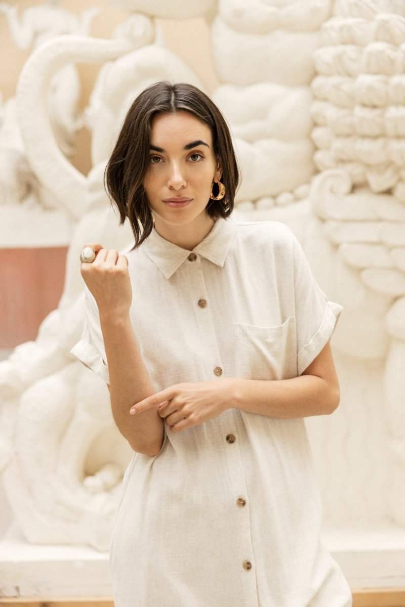 Fratel Dress 1 van Fransa – Jurken voor dames | Meisjes Brugge
