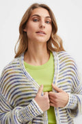 Dark Citron Mix Cardigans - Frlea Cardigan 1 van Fransa