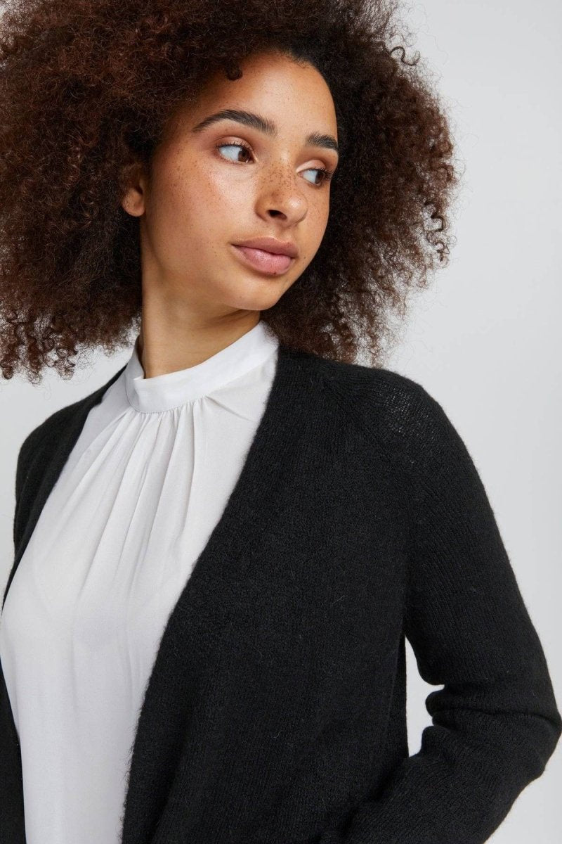 Ihkamara Cardigan 2- koop Cardigans van Ichi bij Tweemeisjes