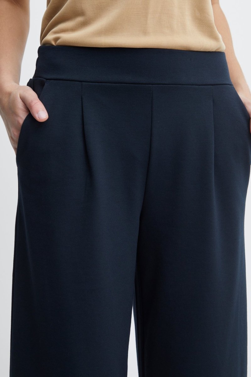 Ihkate Sus Long Wide Pants 2- koop Broeken van Ichi bij Tweemeisjes