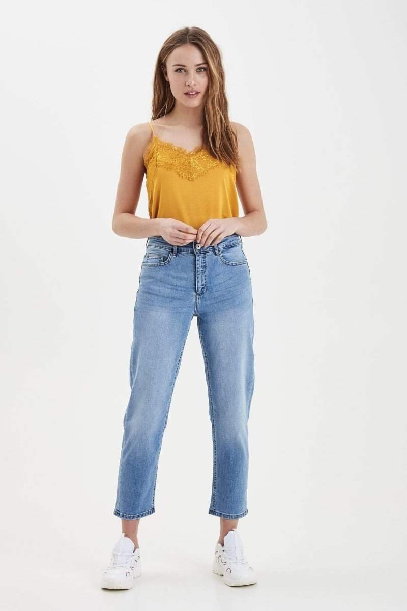 Ihtwiggy RAVEN Jeans (lichtblauw, medium blue or washed black) van Ichi – Jeans voor dames | Meisjes Brugge
