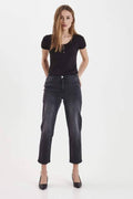 Ihtwiggy RAVEN Jeans (lichtblauw, medium blue or washed black) - koop Jeans van Ichi bij Meisjes Brugge