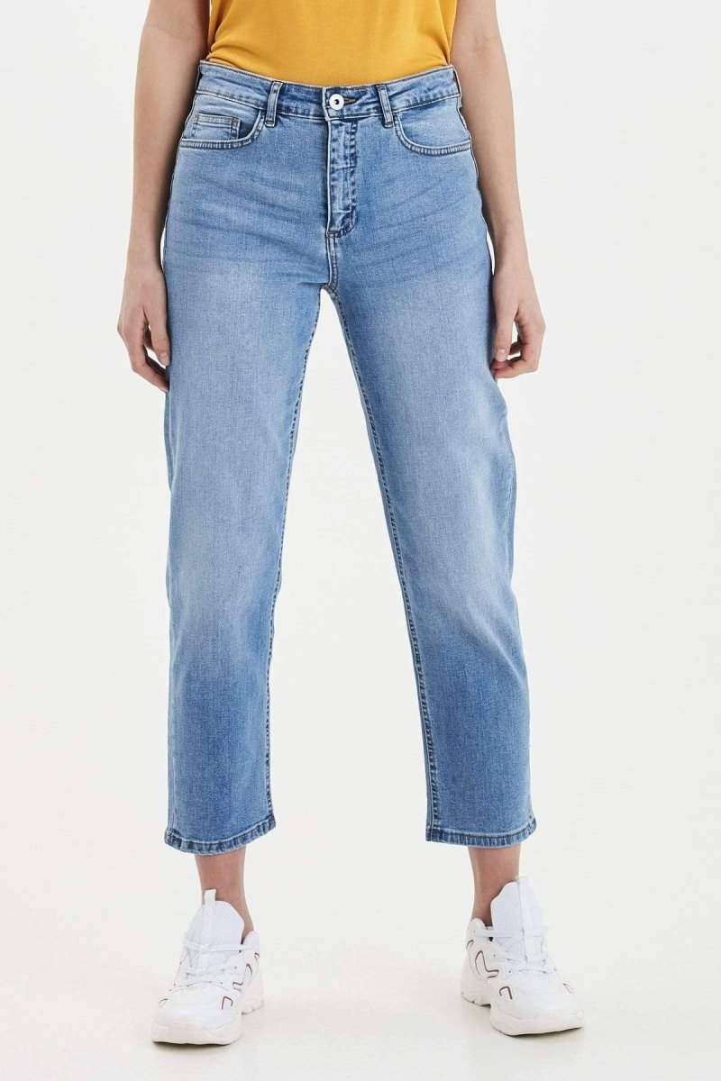Ihtwiggy RAVEN Jeans (lichtblauw, medium blue or washed black) van Ichi – Jeans voor dames | Meisjes Brugge