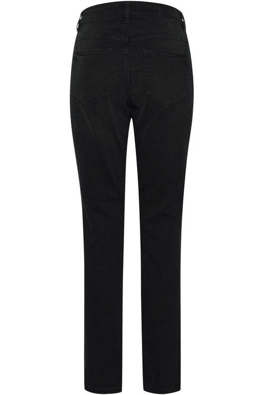 Ihtwiggy Raven Long Jeans- koop Jeans van Ichi bij Tweemeisjes